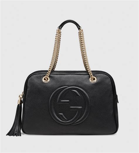 sacco piumone gucci|gucci leather shoulder bag.